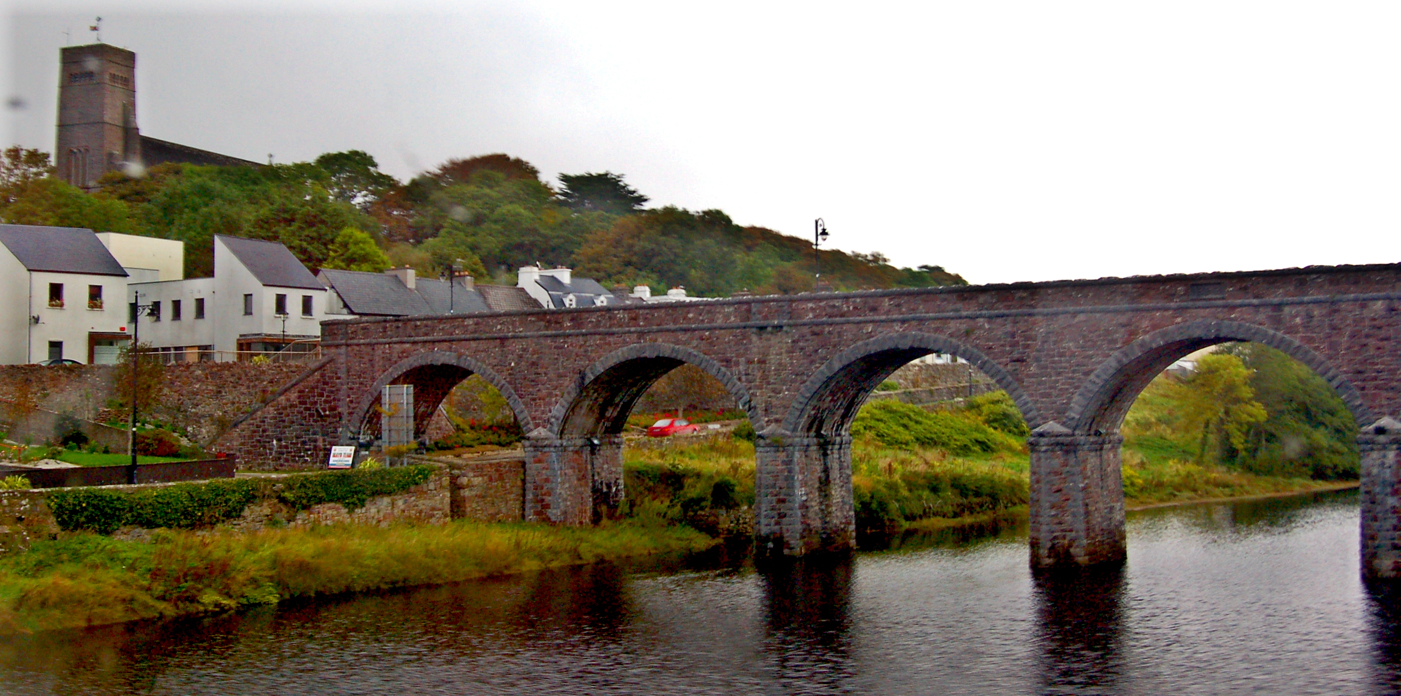Seven Arches Viaduct in Newport